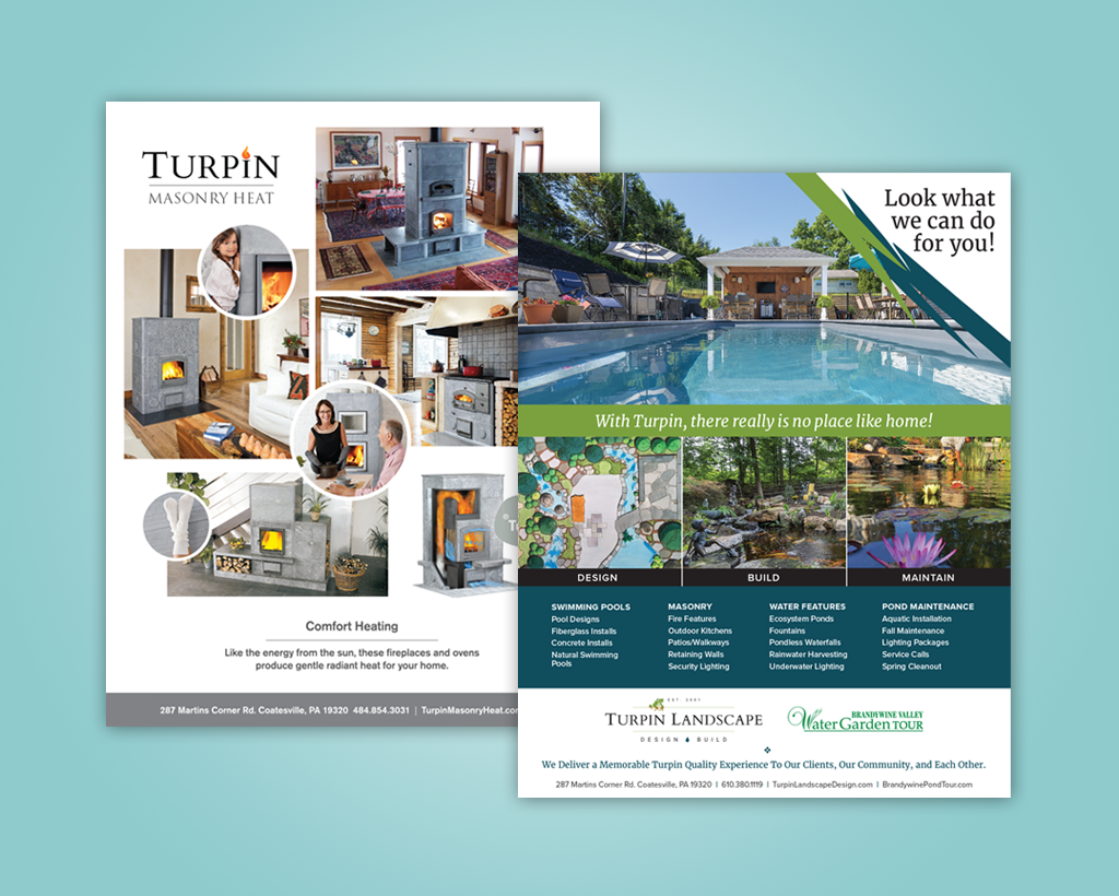 Flyers for landscaping company