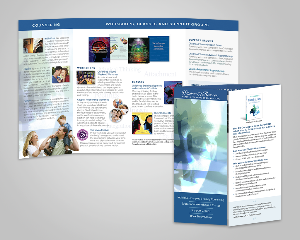 counseling practice brochure