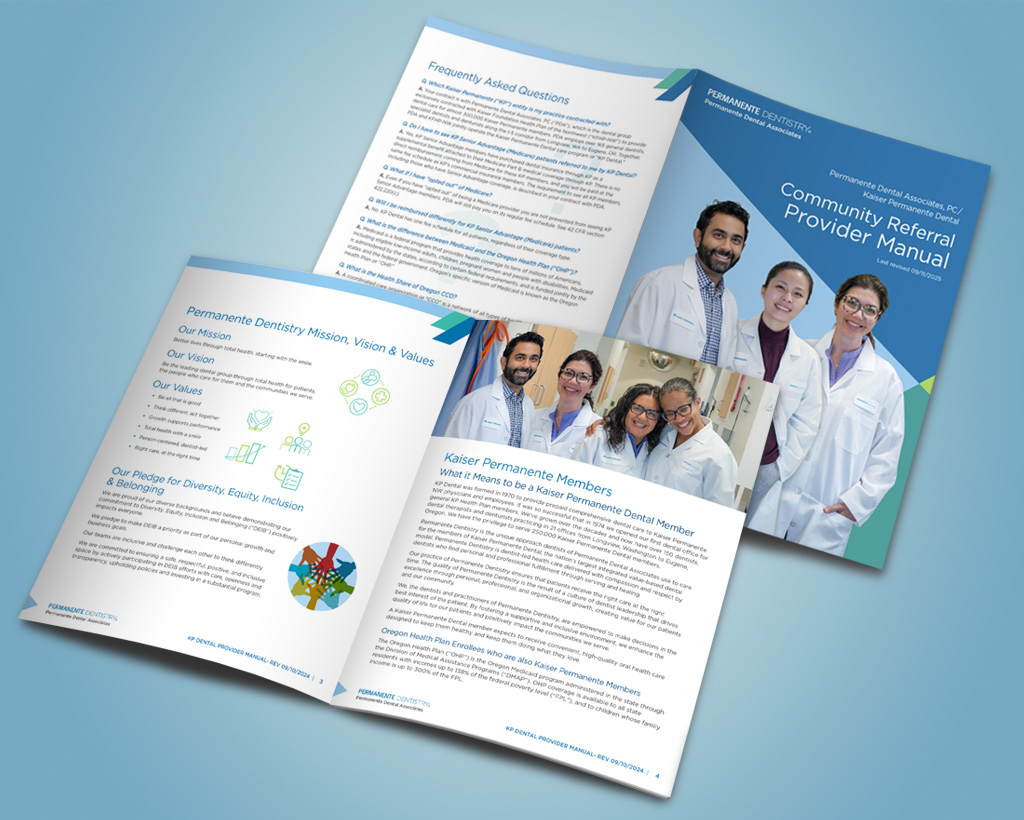 provider manual for dental association